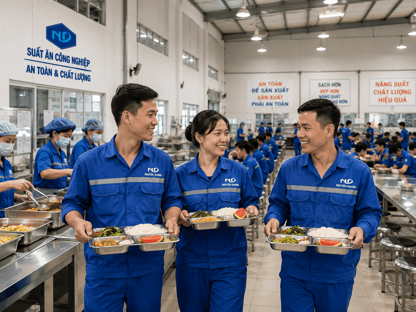 Không gian phục vụ thực tế cho Doanh nghiệp & Nhà máy