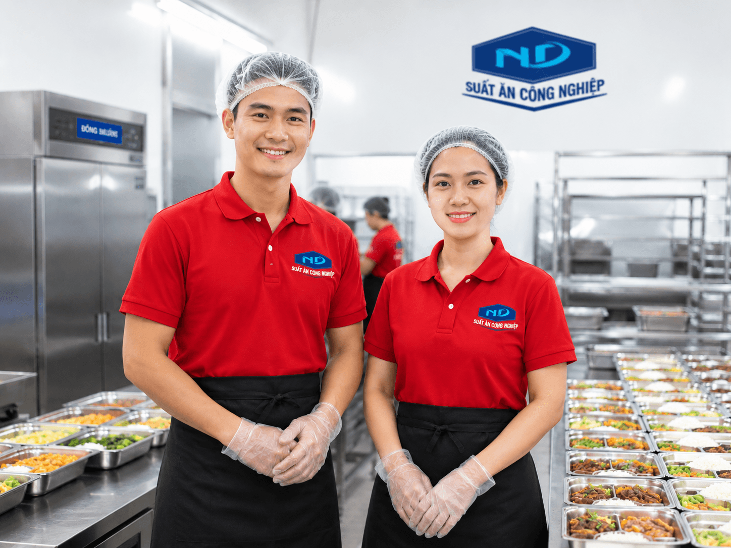 Không gian chuẩn bị bữa ăn tại Nguyễn Dương